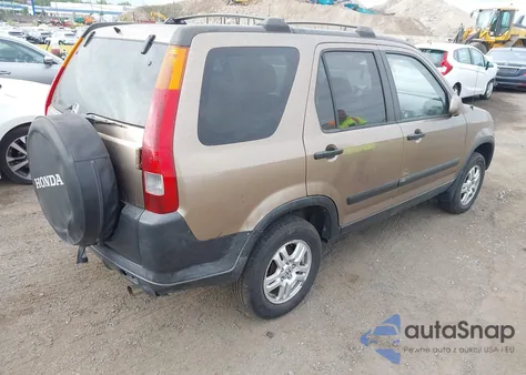 2004 Honda Cr-V Ex из США, поврежденный, VIN JHLRD78834C033760